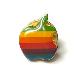 Vintage Apple Computer Lapel Pin