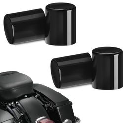 4 Pcs Black Docking Hardware Cover Kit For Harley Davidson 