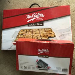 Mrs. Fields Cookie Sheet And Loaf Pan Set