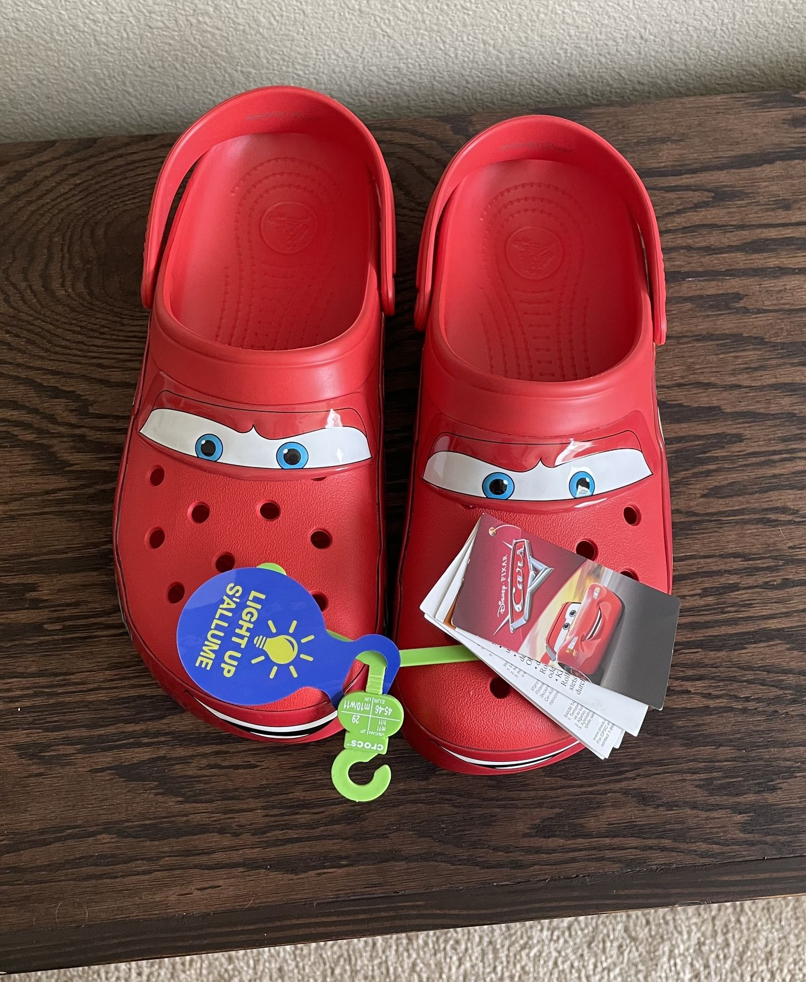 Lightning McQueen crocs size 12 for Sale in Lathrop, CA - OfferUp