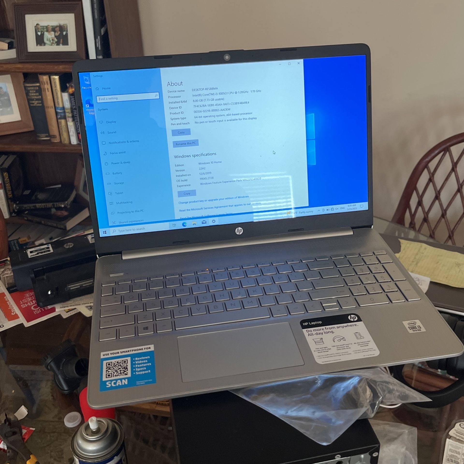 Hp Dy-15in Laptop 2022