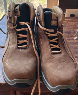 Puma Brown Work Boots