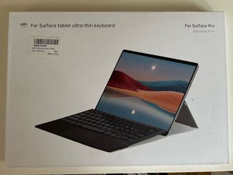 New Surface Pro Ultra-Thin Keyboard Cover w/ Touchpad – Cobalt Blue