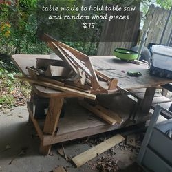 Table Made For Table Saw