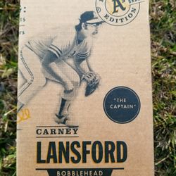 Oakland Athletics Bobblehead Carney Lansford