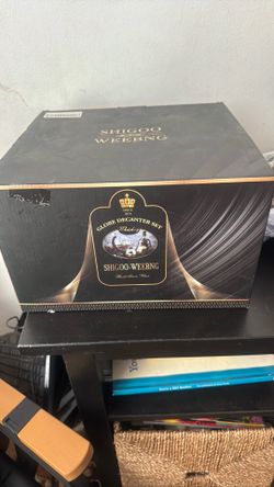 Whiskey 🥃 Globe decanter set