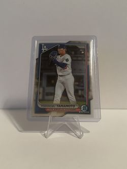 2024 Bowman Chrome Yoshinobu Yamamoto RC #73