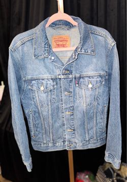 vintage Levi's 70(contact info removed) denim trucker jacket