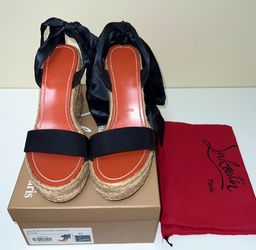 Christian Louboutin Wedge Platform Heels