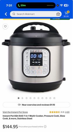 Instant pot 6qt duo 7-1 pressure cooker (READ DESCRIPTION)