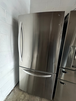 LG Stainless Steel Bottom Freezer Refrigerator