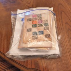 Stamp Collection.  Europe And US Vintage 50.00