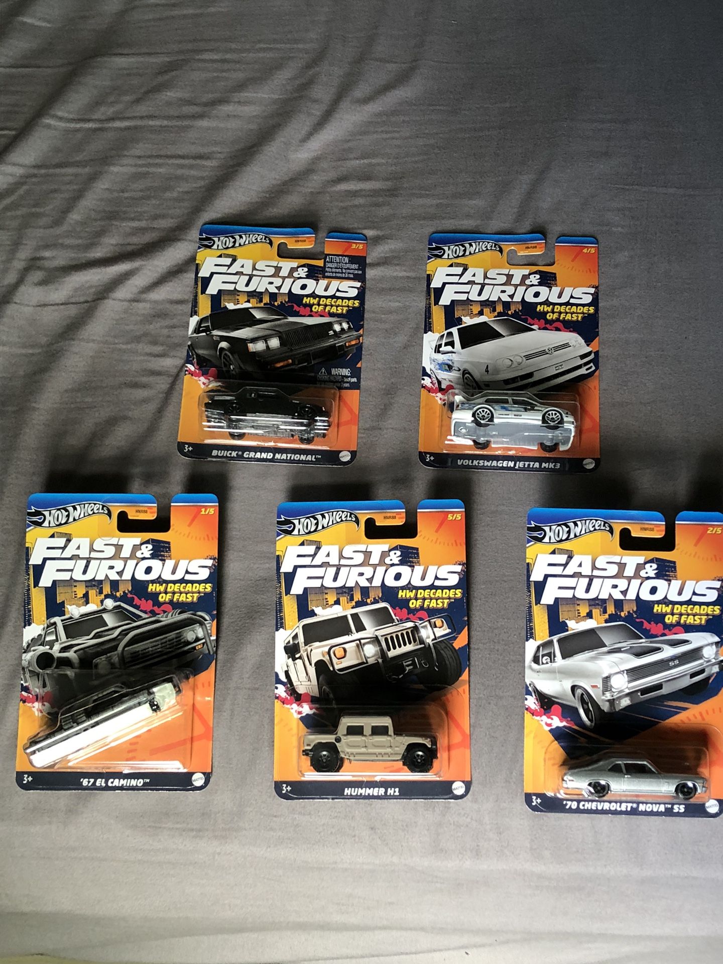 Fast And Furious Hotwheels