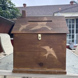 Rustic Wedding Card Holder - Hand Made 