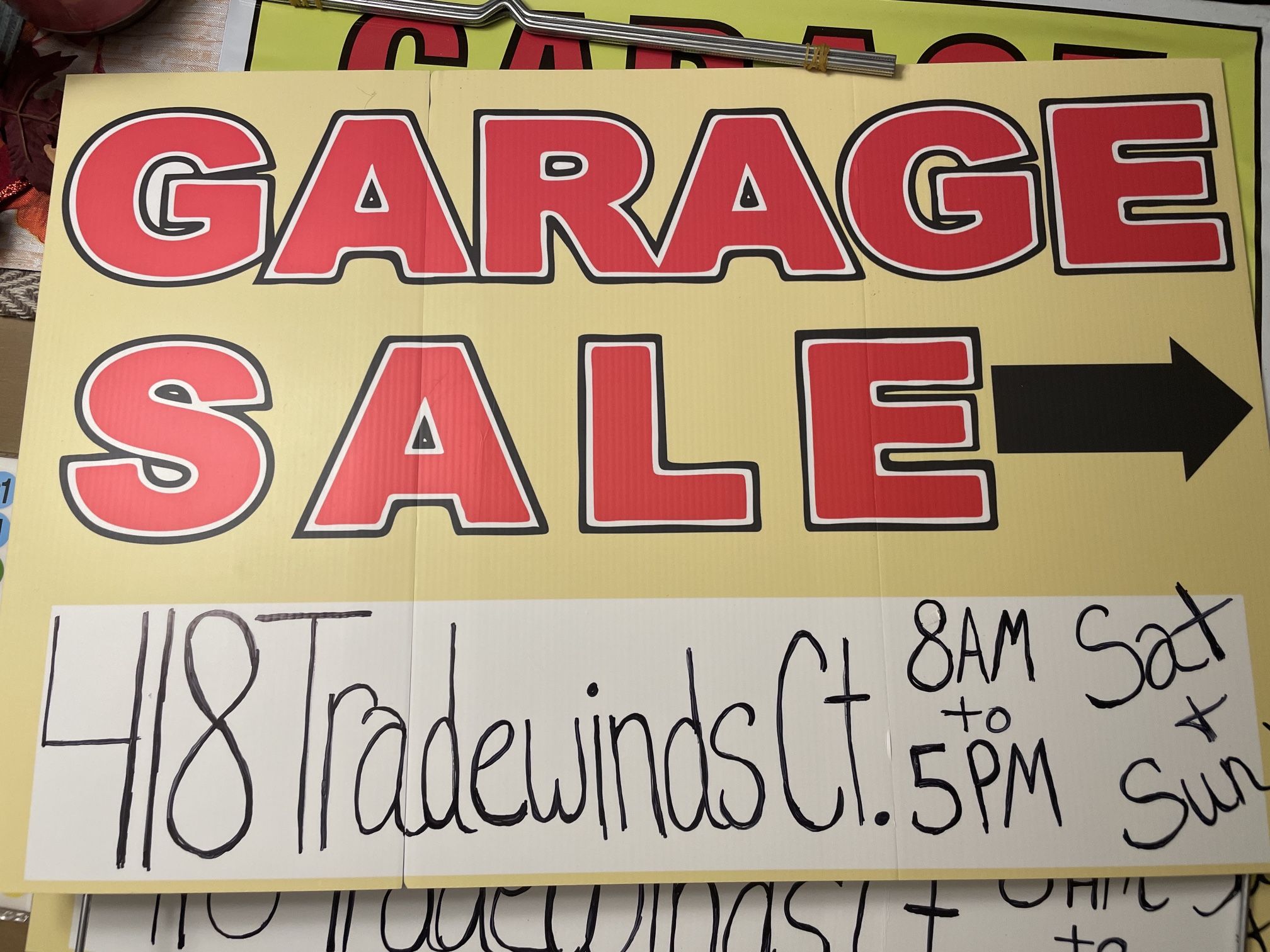 Garage Sale