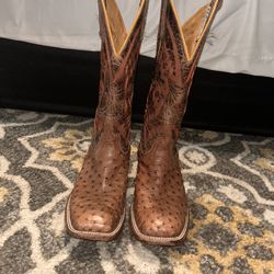 Anderson Bean Ostrich Boots