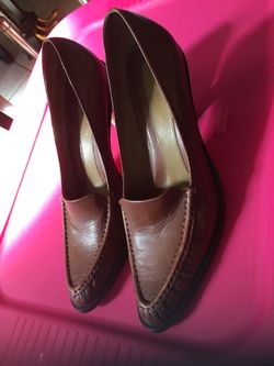 All Leather BCBG Heels