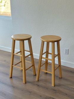 High bar chairs - set of 2