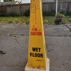 WET FLOOR SIGN(S) 