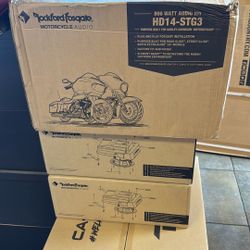 Rockford Fosgate  HD14-Stg3 Harley Davidson Sound System 