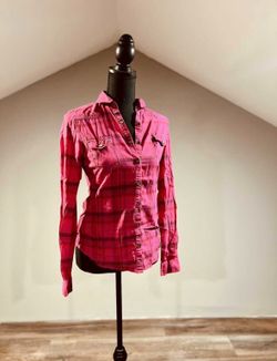 Plaid Long Sleeve - XS