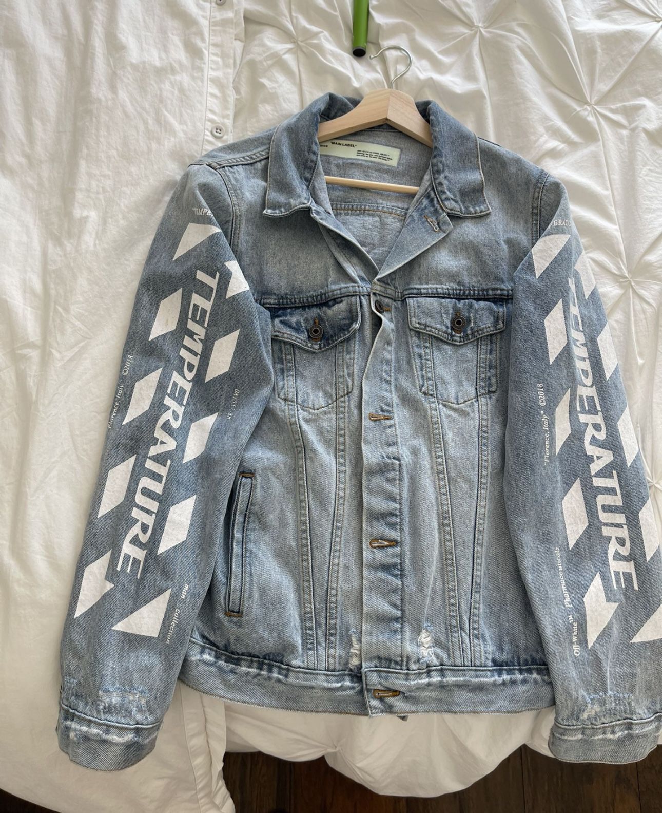 Off White Jean Jacket From 2018 ORIGINAL