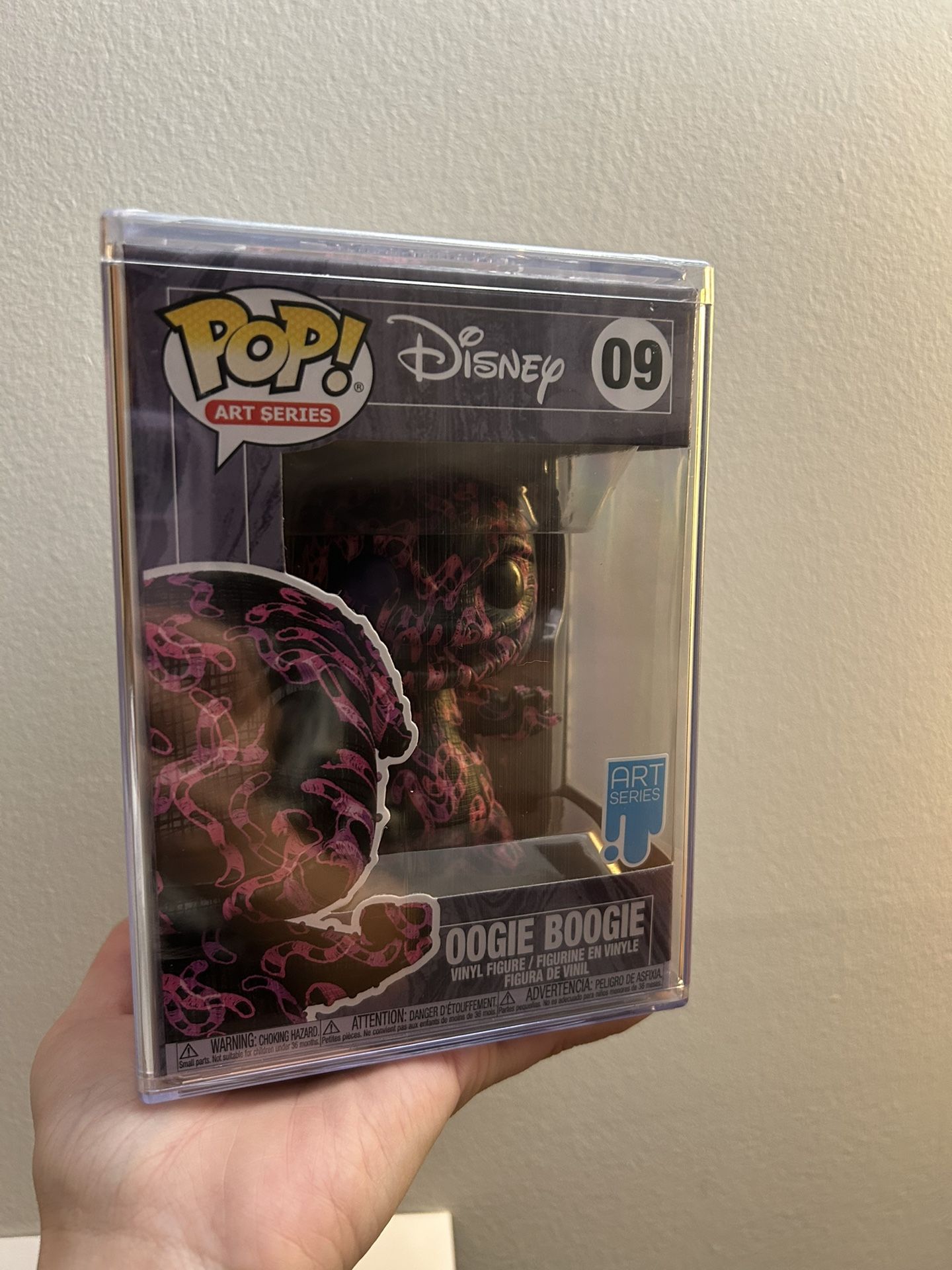 Art Series Oogie Boogie Funko Pop In Funko Collector’s Case