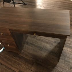 Desk High/Tall 29.5”, Long 23” And 19.5 Wide.
