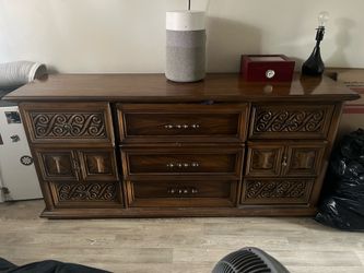 Old vintage dresser, real wood