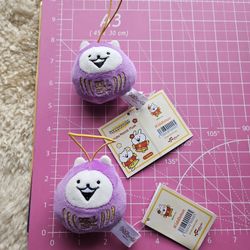 2pc Usagyuuun!!! Daruma Mascot Plush + Ebifurai Freebie 