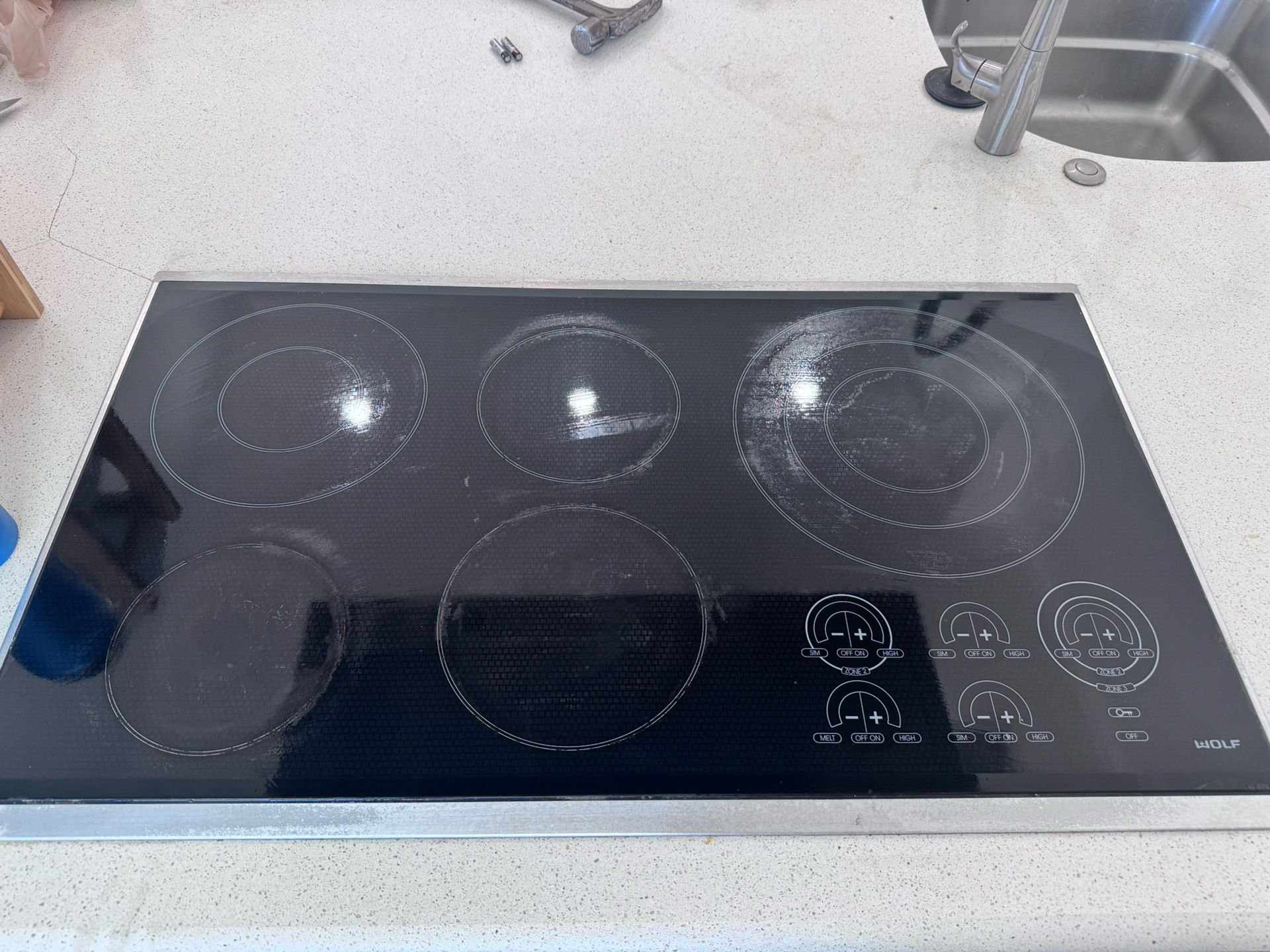 Wolf Electric Cooktop