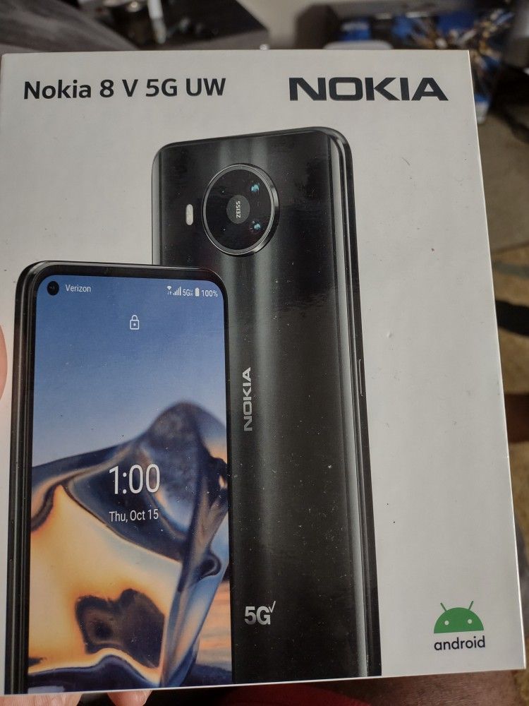 Verizon Locked Nokia 8 V 5G UW (Nokia 8.3)Excellent Condition
