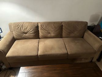 Clean Suede Couch - Great Condition