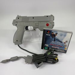 Time Crisis Project Titan [Gun Bundle] (Sony PlayStation 1 PS1, 2001) PAL