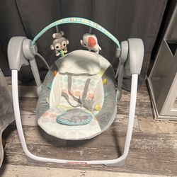 Bright Starts baby swing