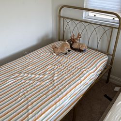 Sing bed frame with mattress -kids Bed mattress