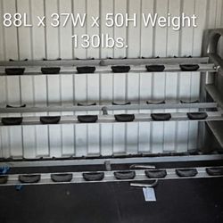 4 Commercial Dumbbell Racks