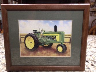 3) John Deere Framed Prints