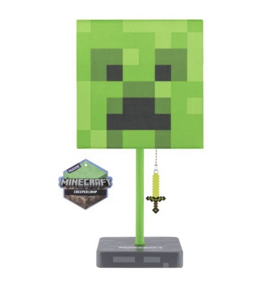 NEW Minecraft Creeper Table Lamp