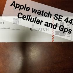 Apple Watch SE 44MM CELLULAR AND GPS 