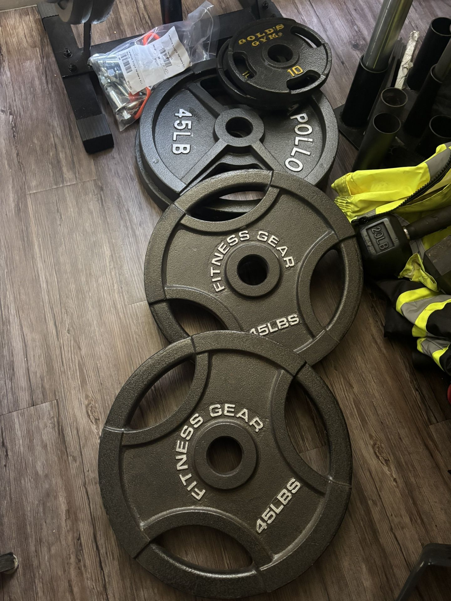 Olympic Weights Easy Grip Handles $75 EACH PAIR FIRM