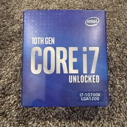 Intel i7-10700K 