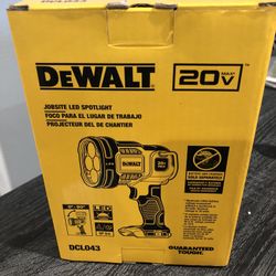 New DeWalt 20v Job site Led Light