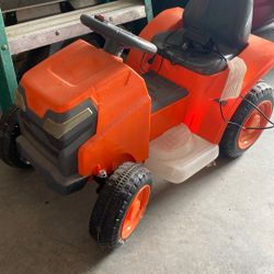 Kids Riding Lawn Mower