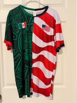 Large Mexico & USA Jersey