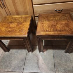 Mid Century Lane End Table Pair