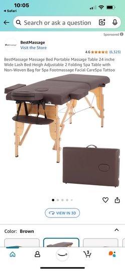 Still In Box !! Massage Table /Spa/Portable Table New Still In Box