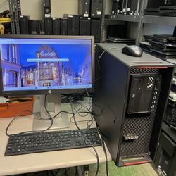 Lenovo ThinkStation P510 Workstation Xeon CPU E5-1620 @ 3.50GHZ 16GB RAM  2TB HARD DRIVE  WINDOWS 11pro.