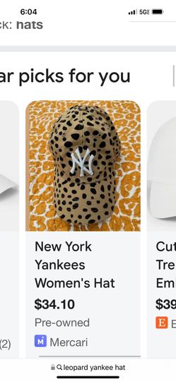 Leopard New York Yankees 47 Hat
