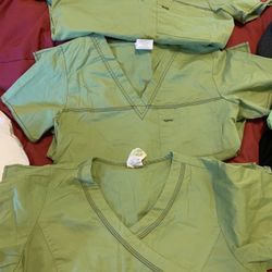 Wonder Flex And Dickies Scrubs Tops And Bottom